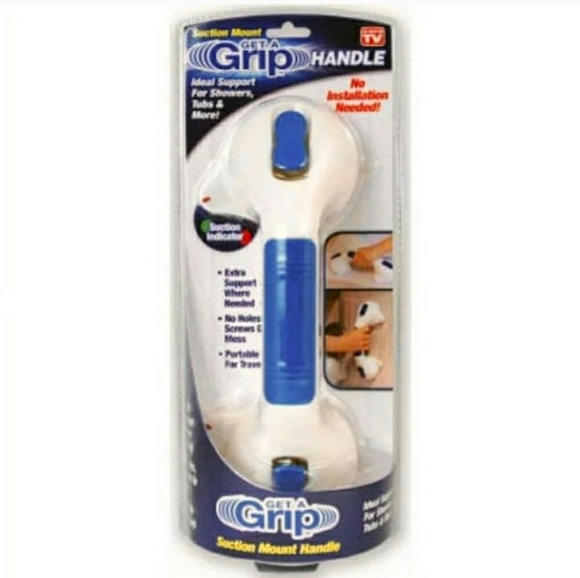 ONTEL Get A Grip Suction Mount Handles Set of Two AS SEEN ON TV EUC! - Picture 8 of 8